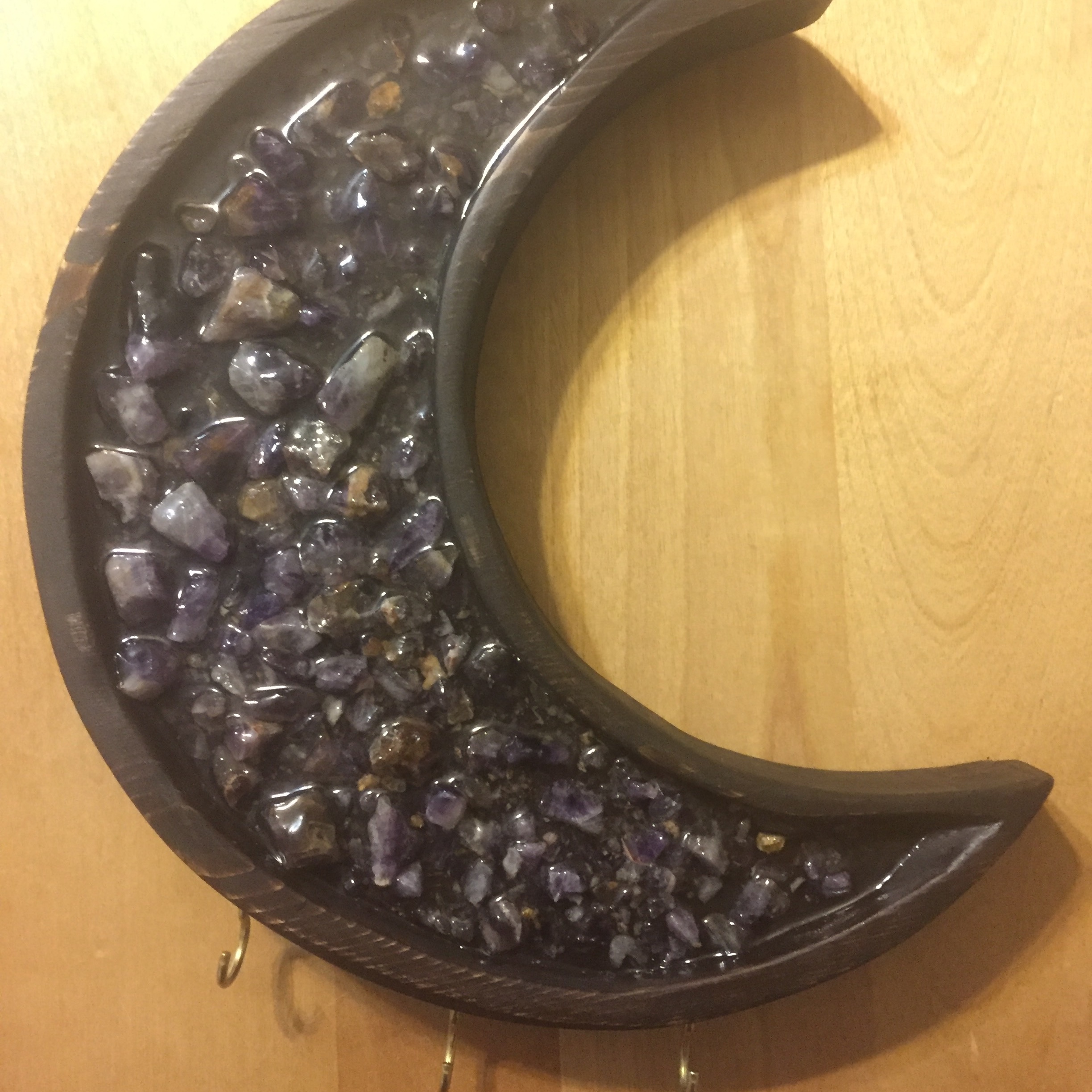 Crescent Moon Key Holder